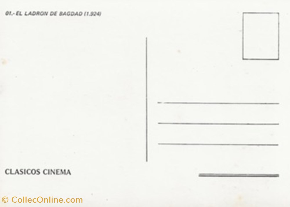 cartes postales autres the thief of bagdad