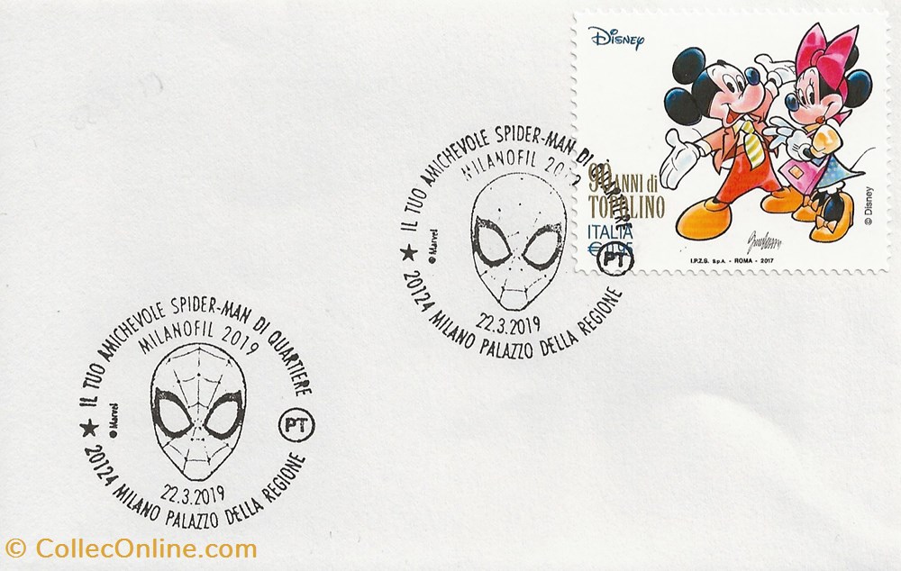 timbres milano italie 2019 milanofil