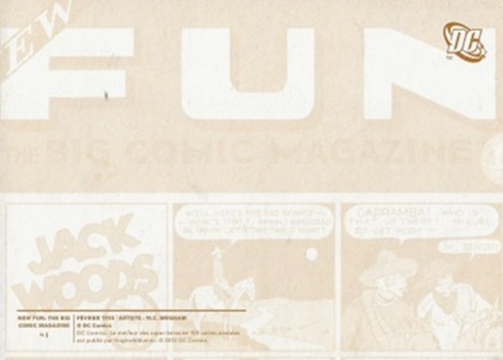 Fun Comics cartes postales bande dessinee fun comics