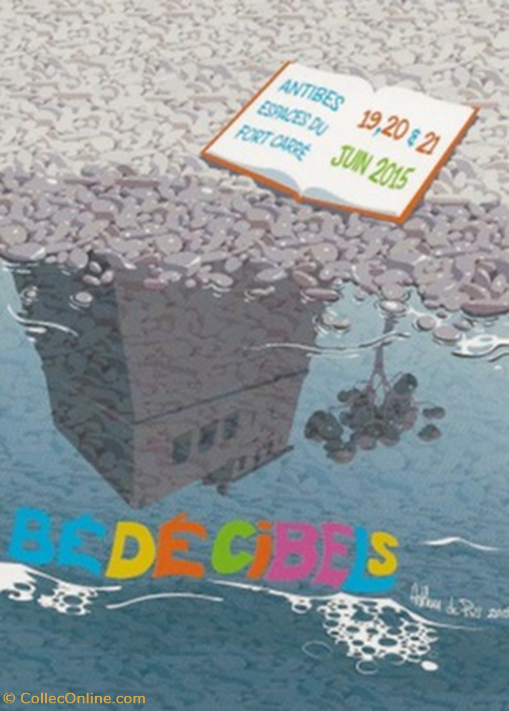 Antibes Juan-Les-Pins (06) 2015 cartes postales bande dessinee antibes juan les pins 06 2015