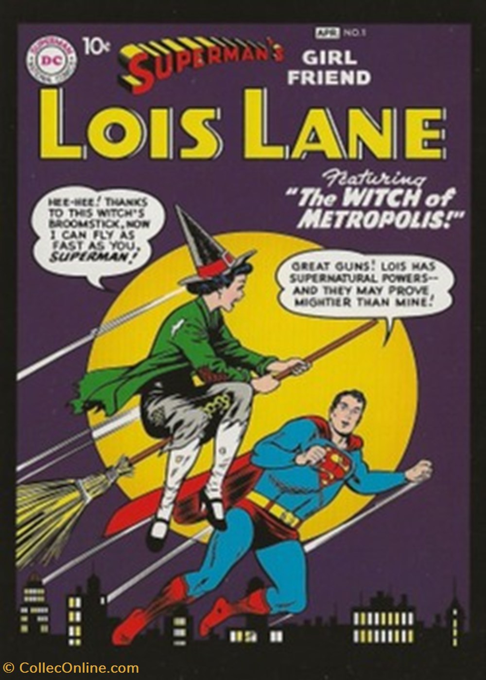 DC Comics cartes postales bande dessinee dc comics