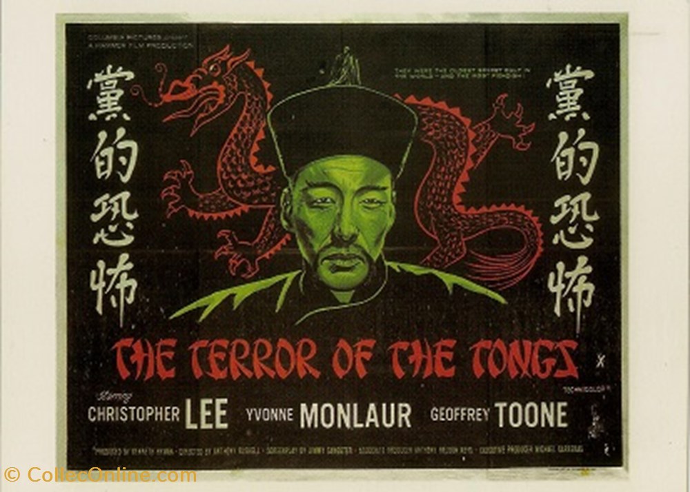 cartes postales autres the terror of the tongs