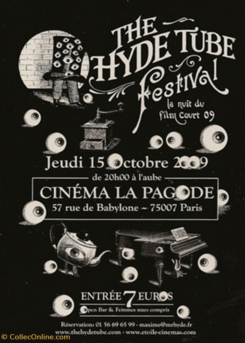 cartes postales autres paris the hyde tube festival 2009