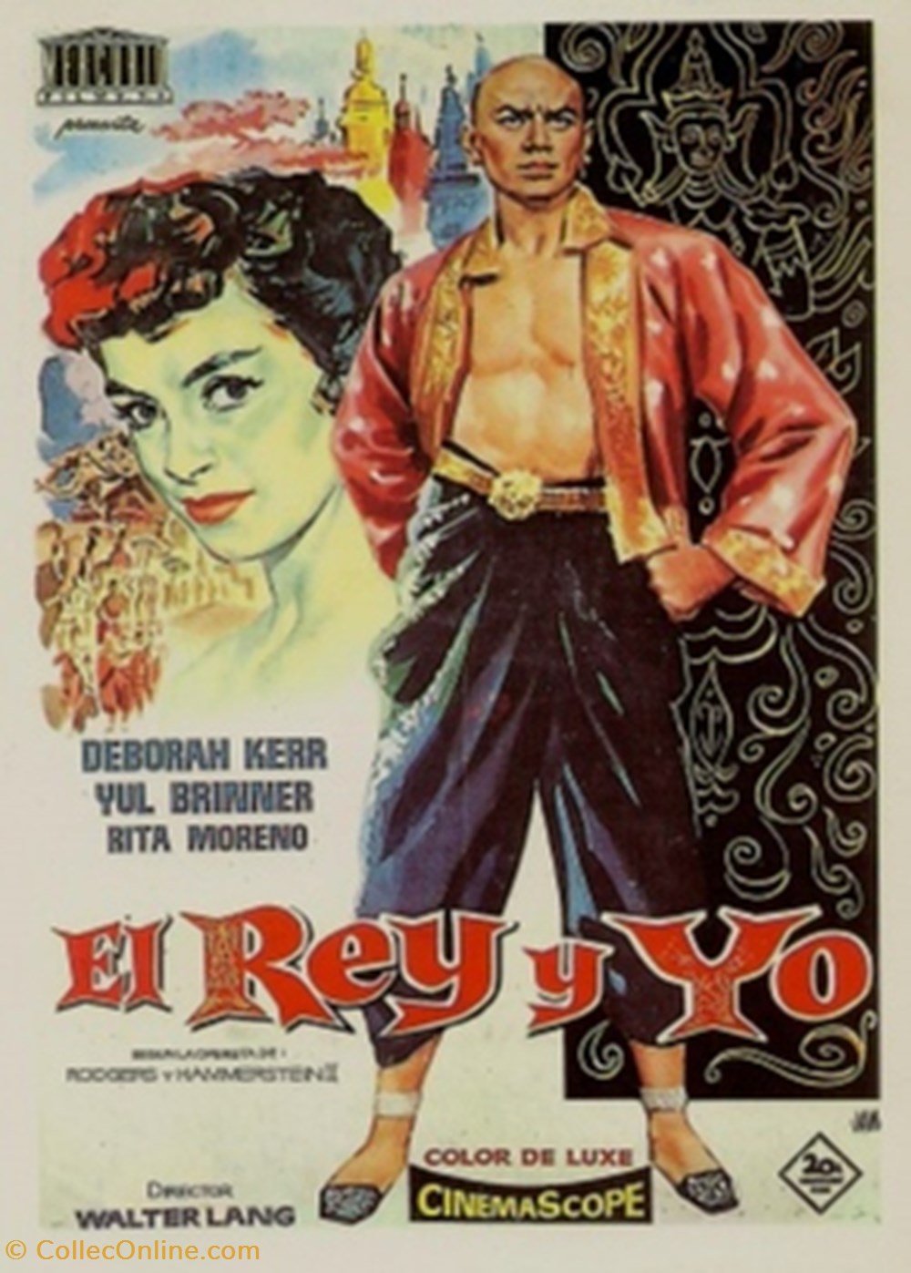 cartes postales autres el rey y yo