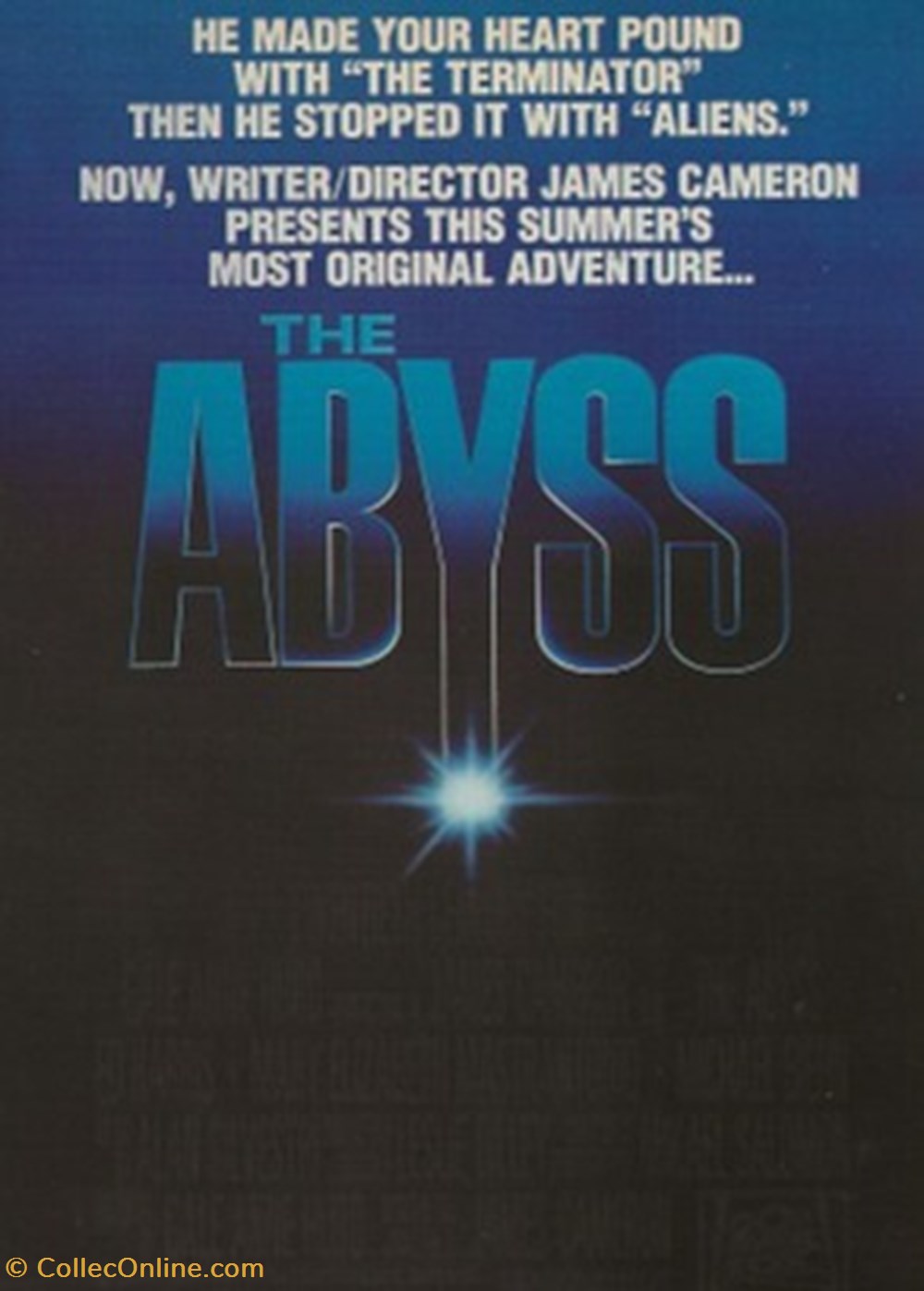 The abyss cartes postales autres the abyss