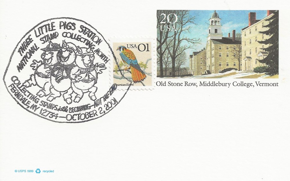 Ferndale (Etats-Unis) 2001 Three little pigs timbres ferndale etats unis 2001 three little pigs