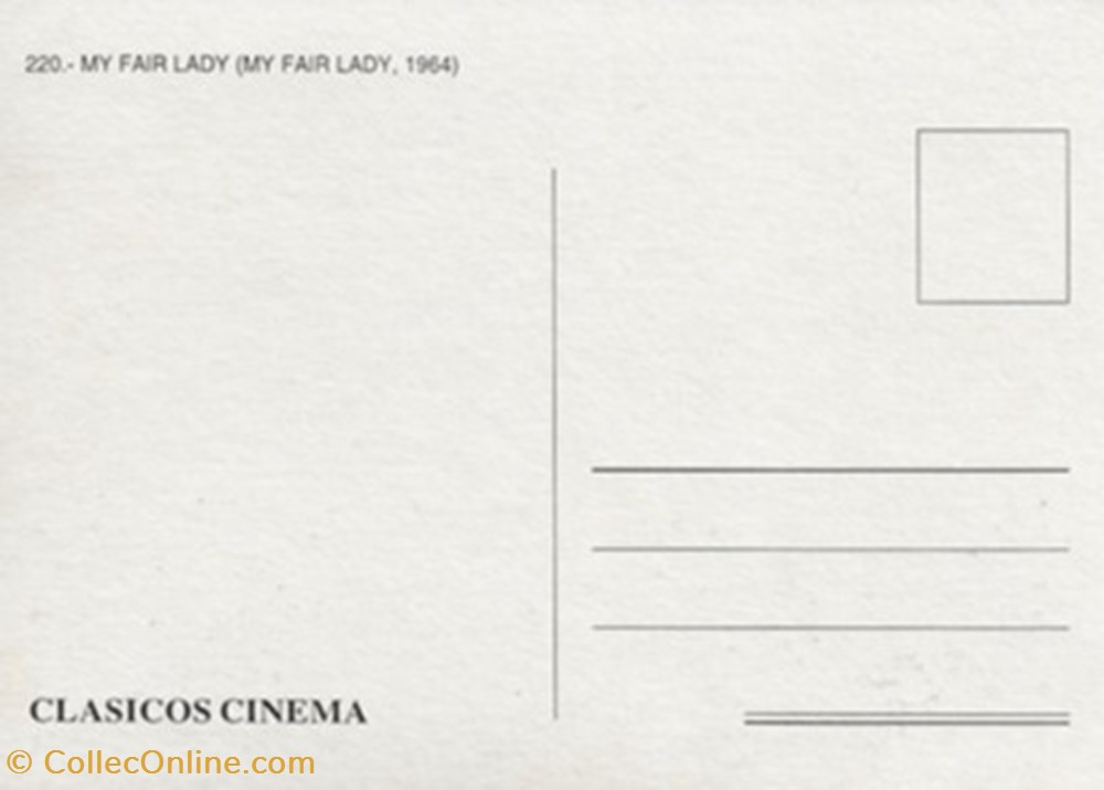 My fair lady cartes postales autres my fair lady