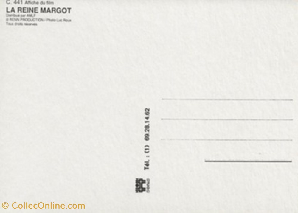 cartes postales autres la reine margot