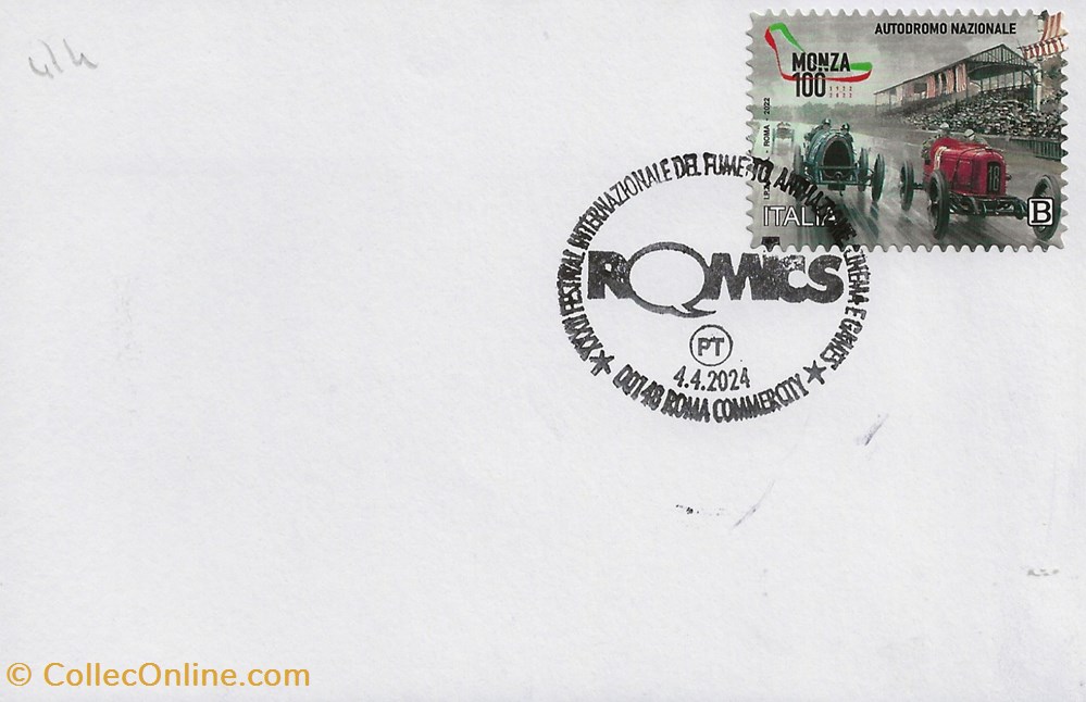 timbres roma italie 2024 xxxii edizione romics