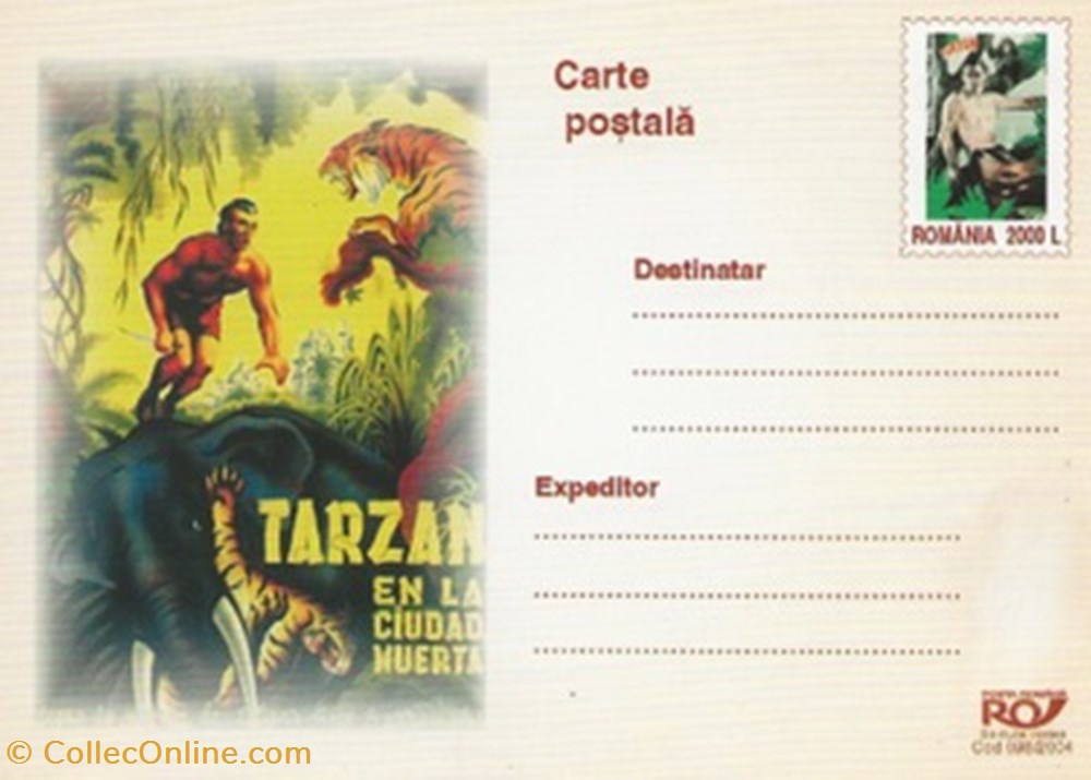 timbres zz pret a poster roumanie johnny weissmuller
