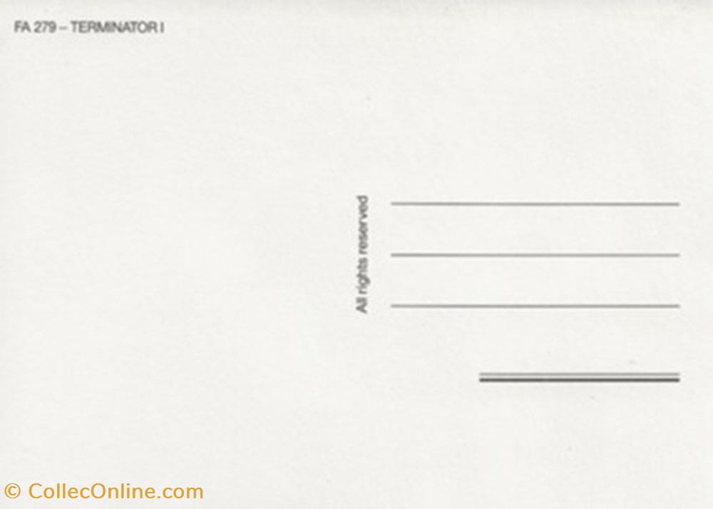 cartes postales autres the terminator