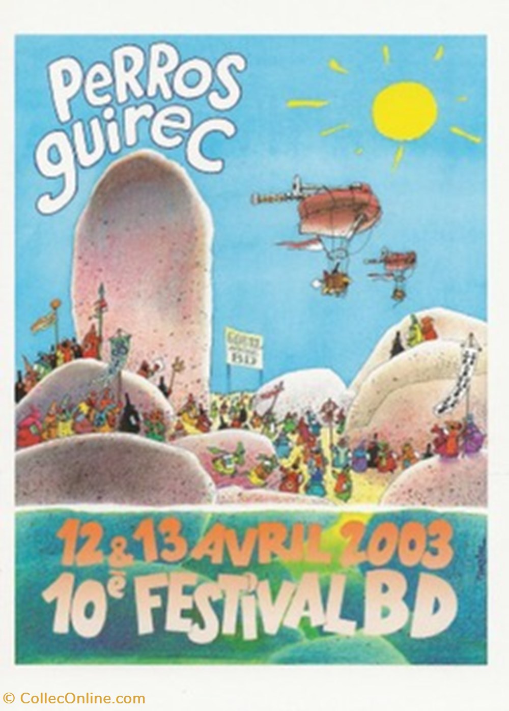 Perros-Guirrec (22) 2003 cartes postales bande dessinee perros guirrec 22 2003