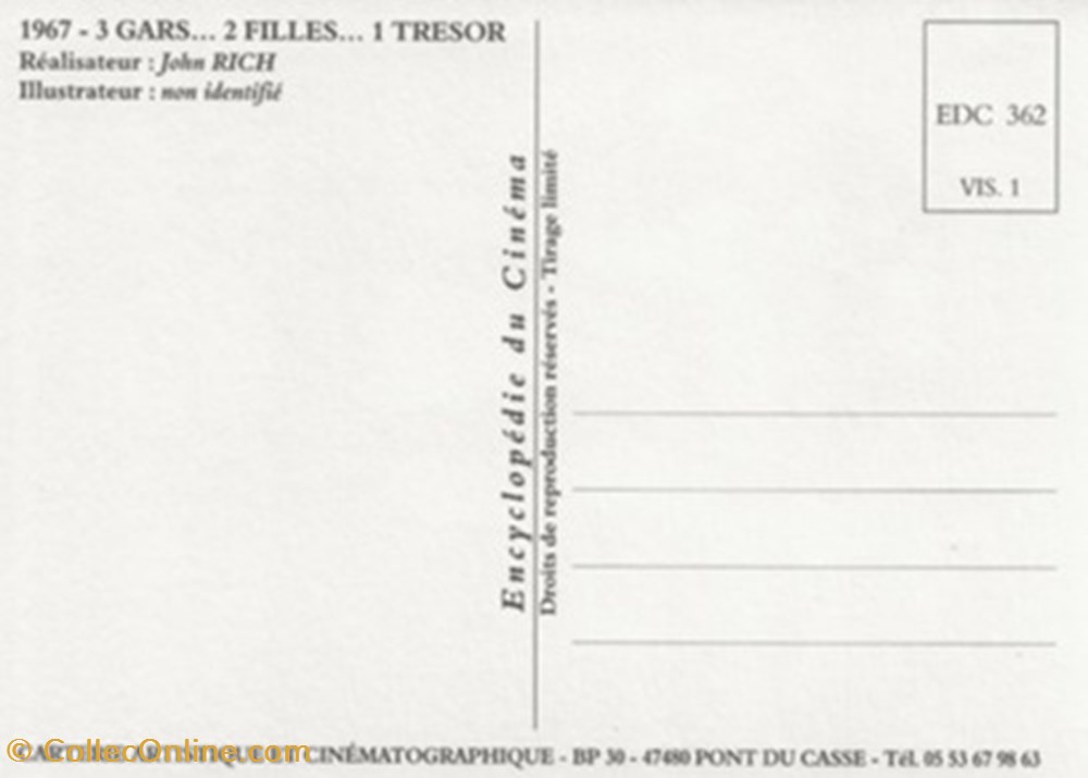 3 gars, 2 fille, 1 trésor cartes postales autres 3 gars 2 fille 1 tresor
