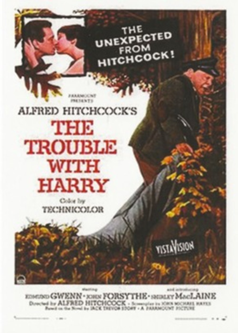cartes postales autres the trouble with harry