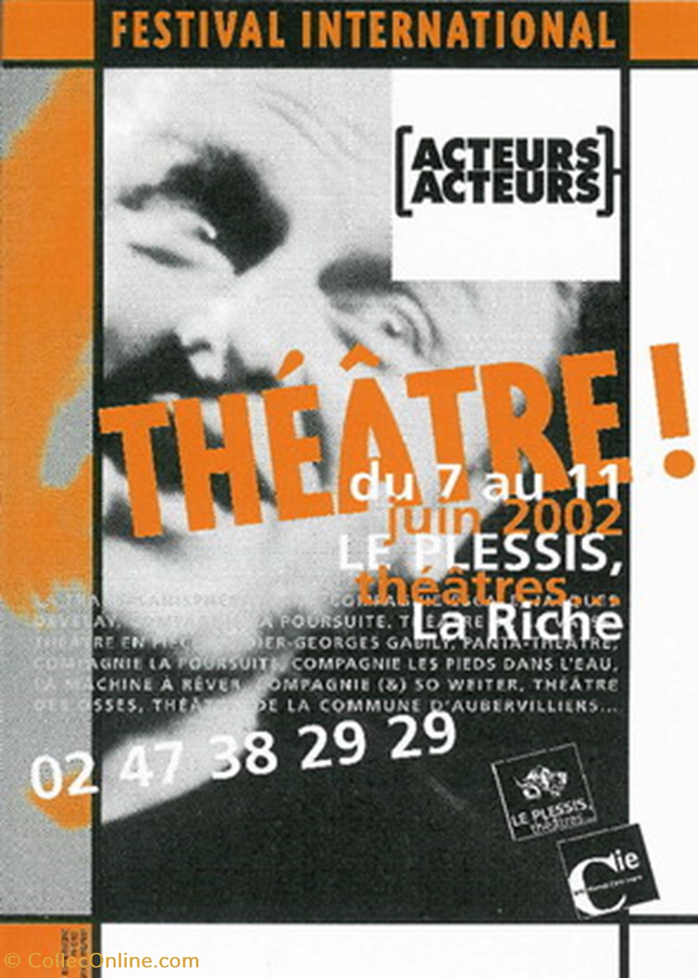 cartes postales autres tours festival acteurs acteurs 2002