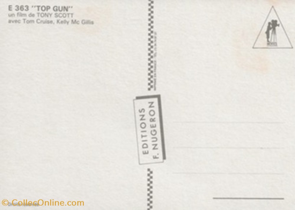 Top gun cartes postales autres top gun