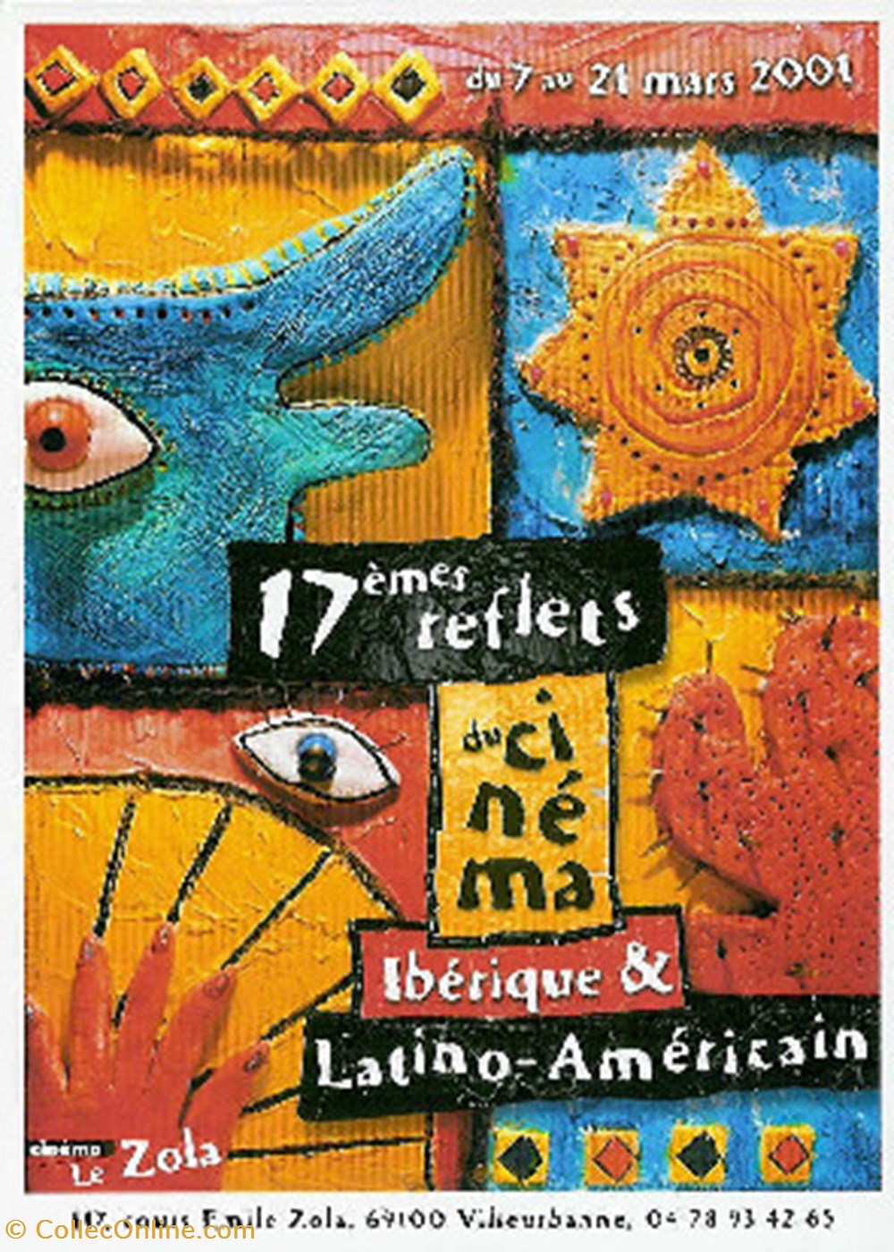 cartes postales autres villeurbanne reflets du cinema iberique latino americain 2001