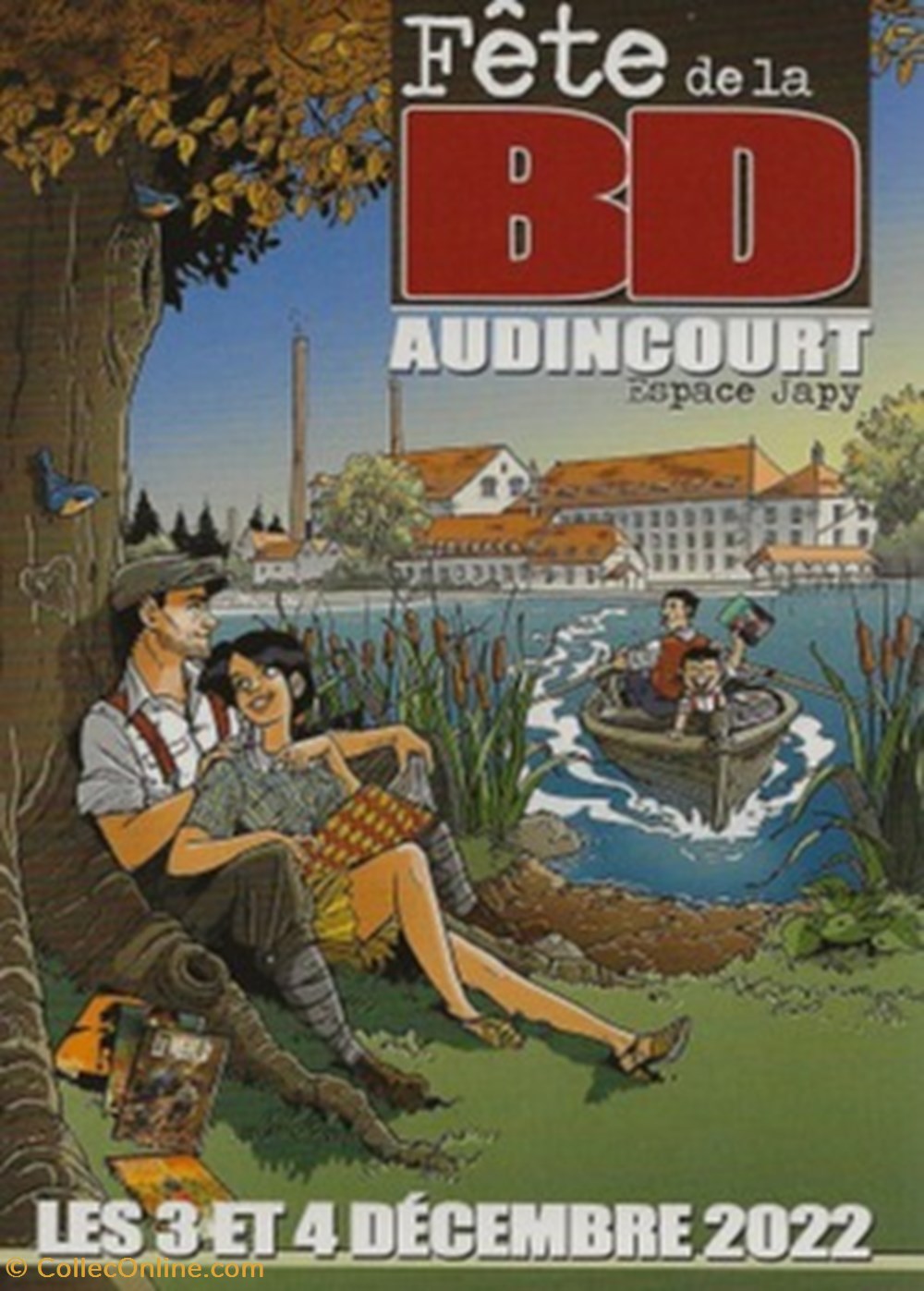 Audincourt (25) 2022 cartes postales bande dessinee audincourt 25 2022