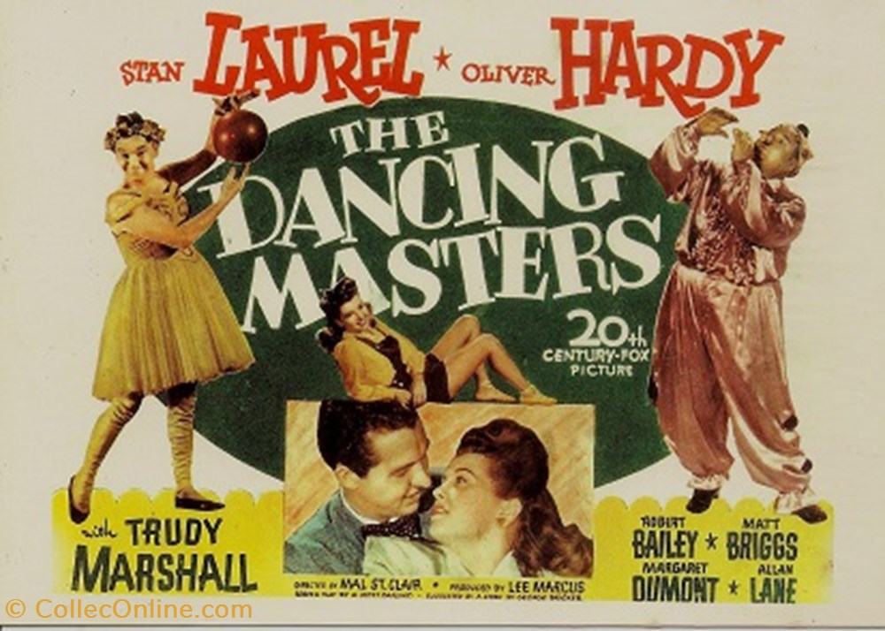 cartes postales autres the dancing masters