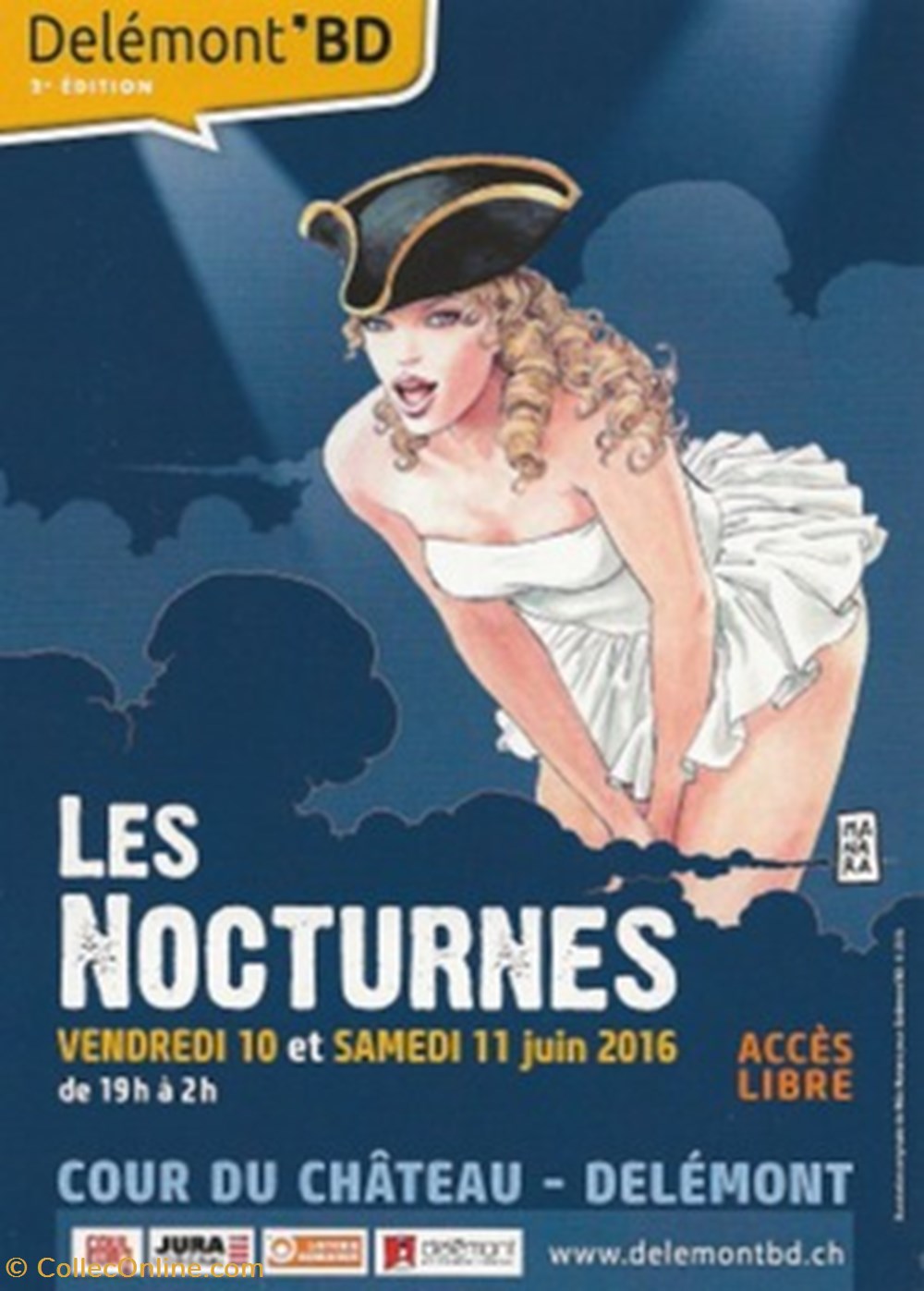 Délémont (Suisse) 2016 cartes postales bande dessinee delemont suisse 2016