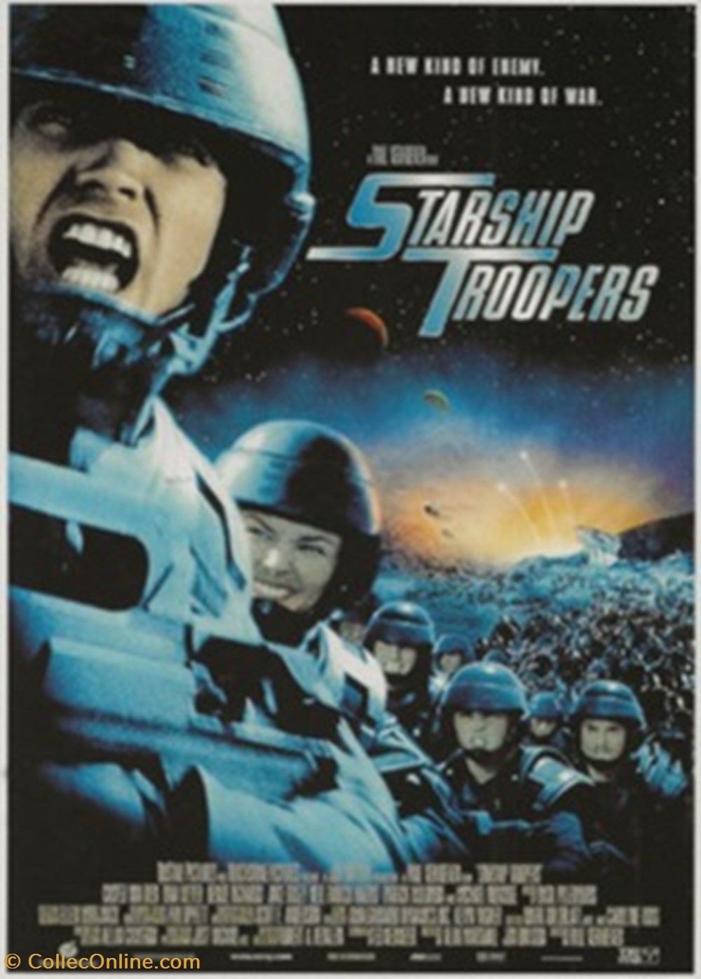 Starship trooper cartes postales autres starship trooper