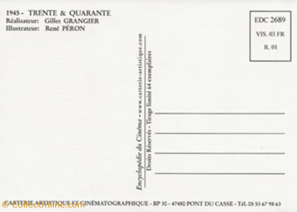 cartes postales autres 30 et 40