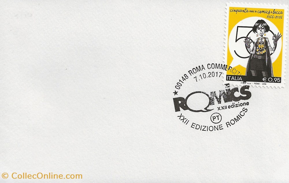 Roma (Italie) 2017 XXII Edizione romics timbres roma italie 2017 xxii edizione romics