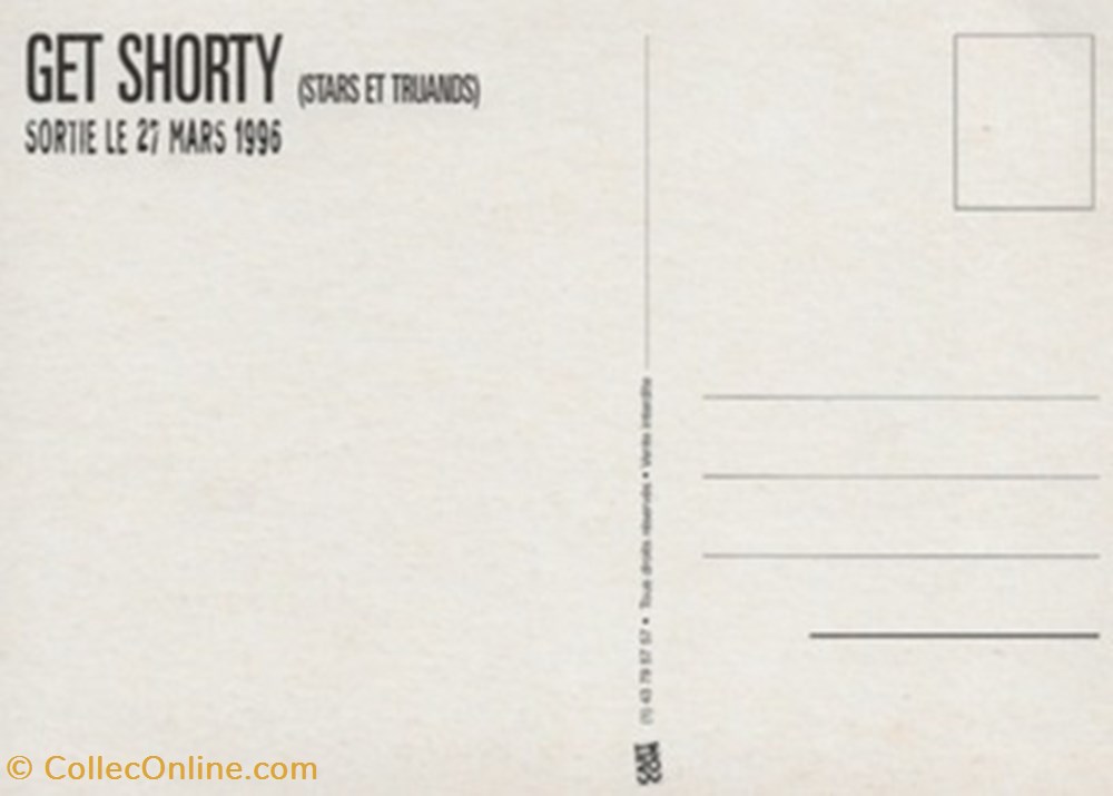 Get shorty cartes postales autres get shorty