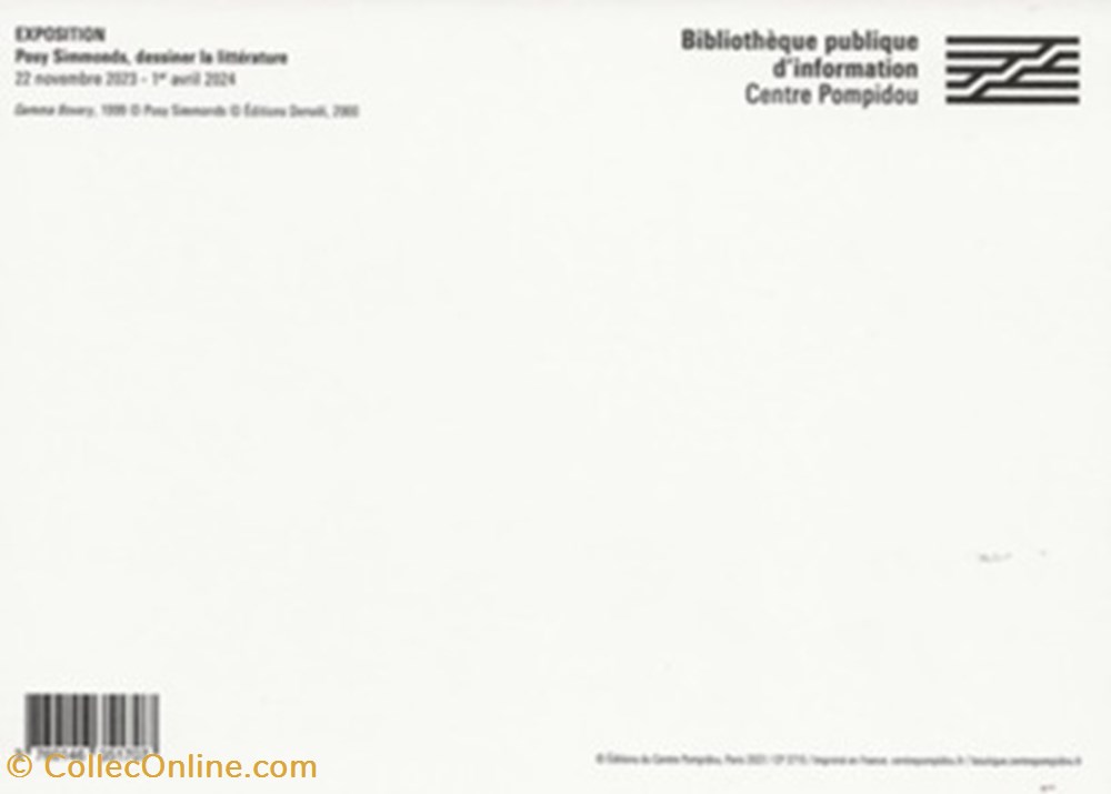 Posy Simmonds cartes postales bande dessinee posy simmonds