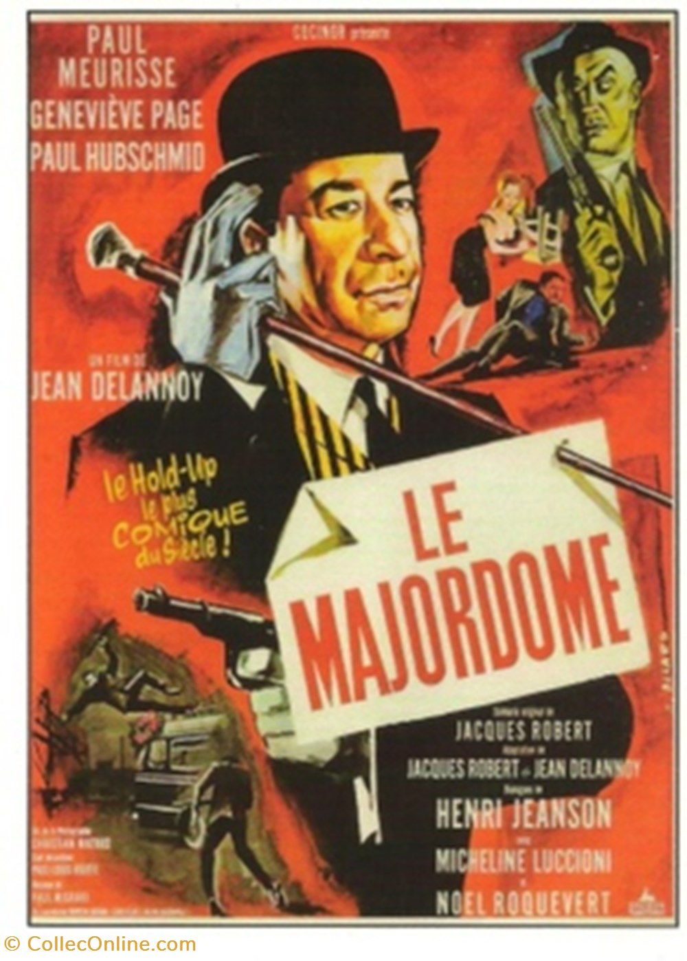 cartes postales autres le majordome