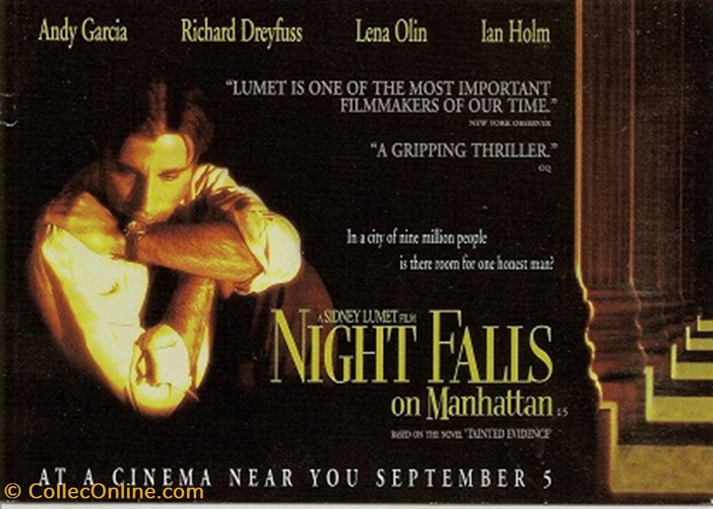 Nights falls on Manhattan cartes postales autres nights falls on manhattan