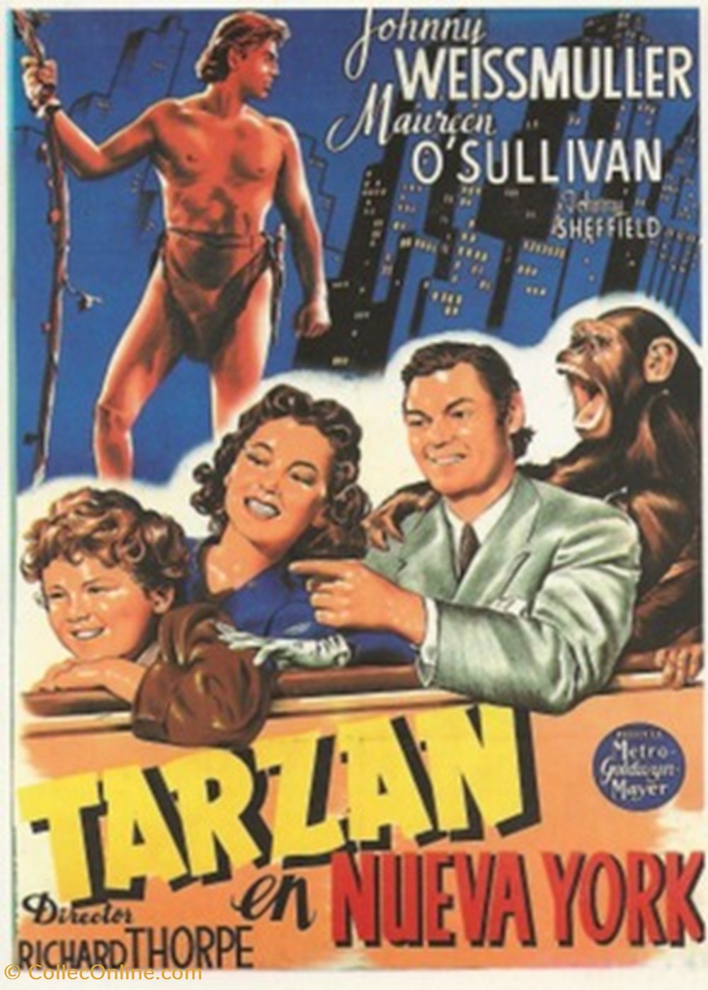 Tarzan en Nueva York cartes postales autres tarzan en nueva york