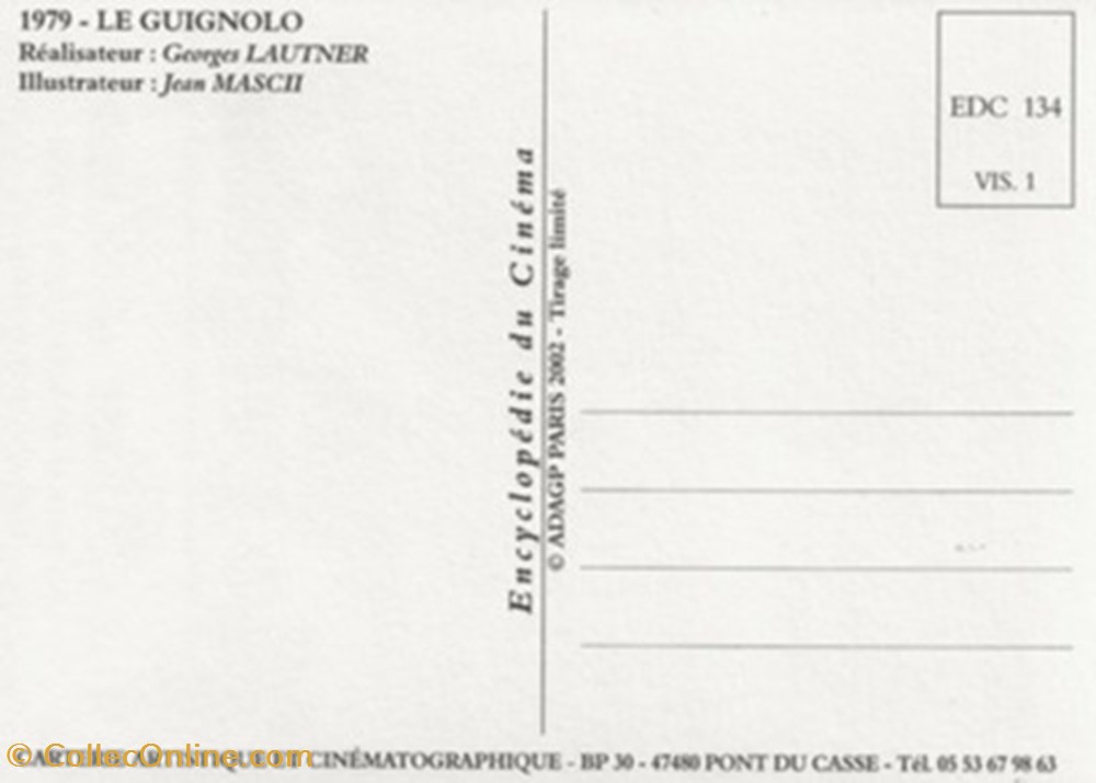 cartes postales autres le guignolo