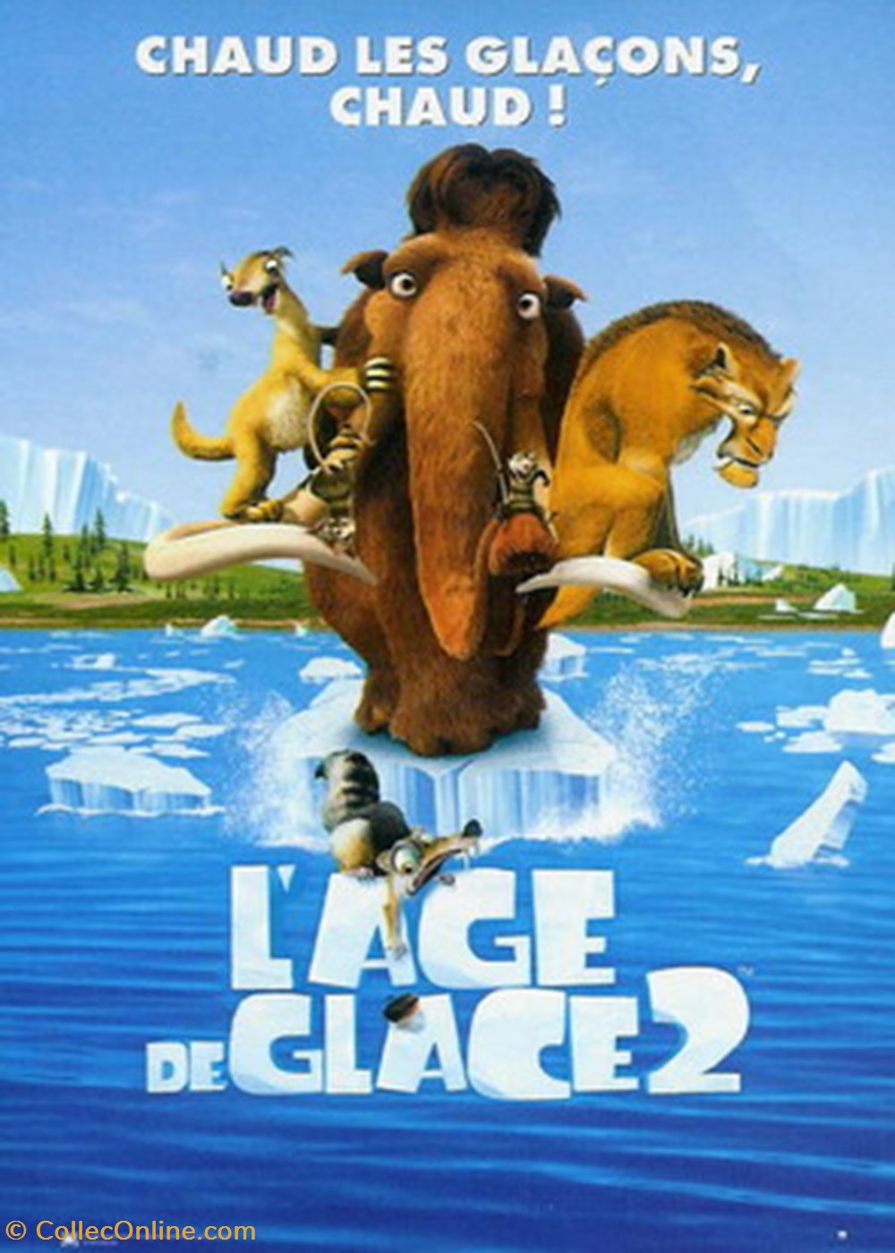 L'age de glace 2 cartes postales autres l age de glace 2
