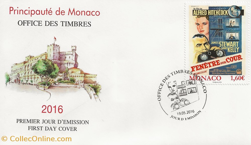 Monaco (Principauté de Monaco) 2016 timbres monaco principaute de monaco 2016