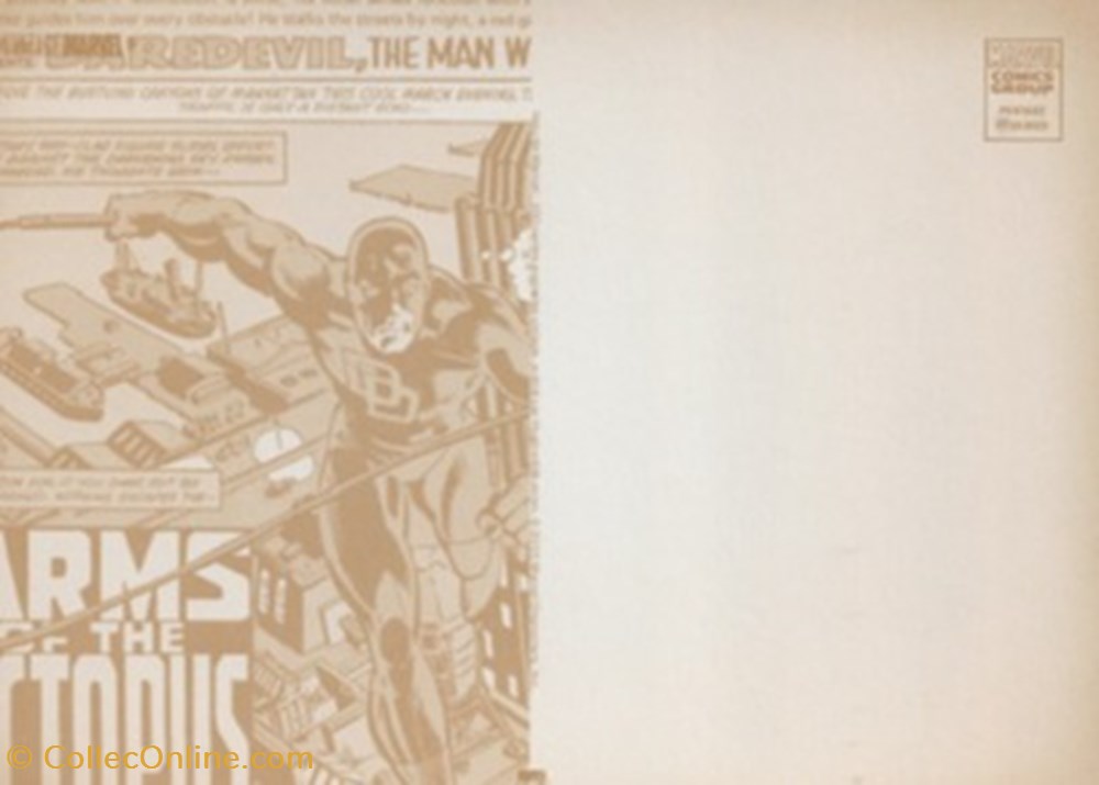 cartes postales bande dessinee marvel