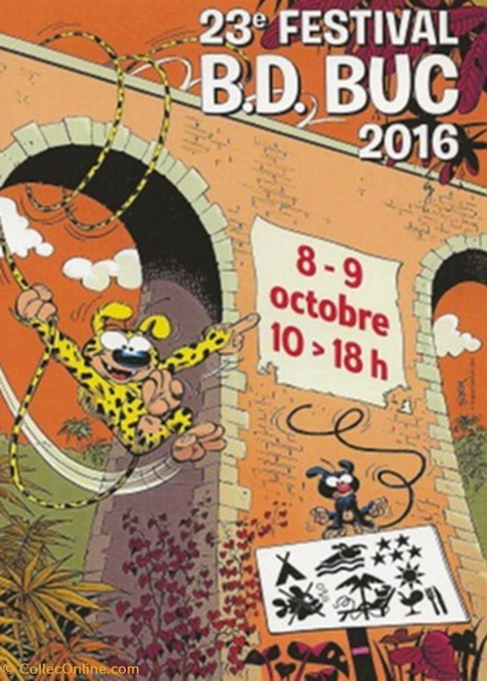 Buc (78) 2016 cartes postales bande dessinee buc 78 2016