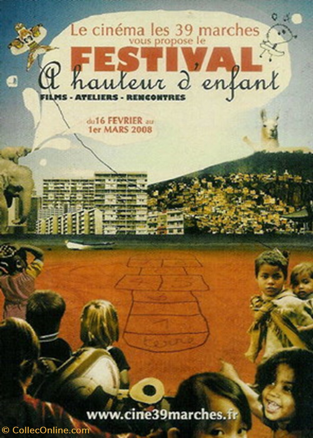 cartes postales autres sevran festival a hauteur enfants 2008