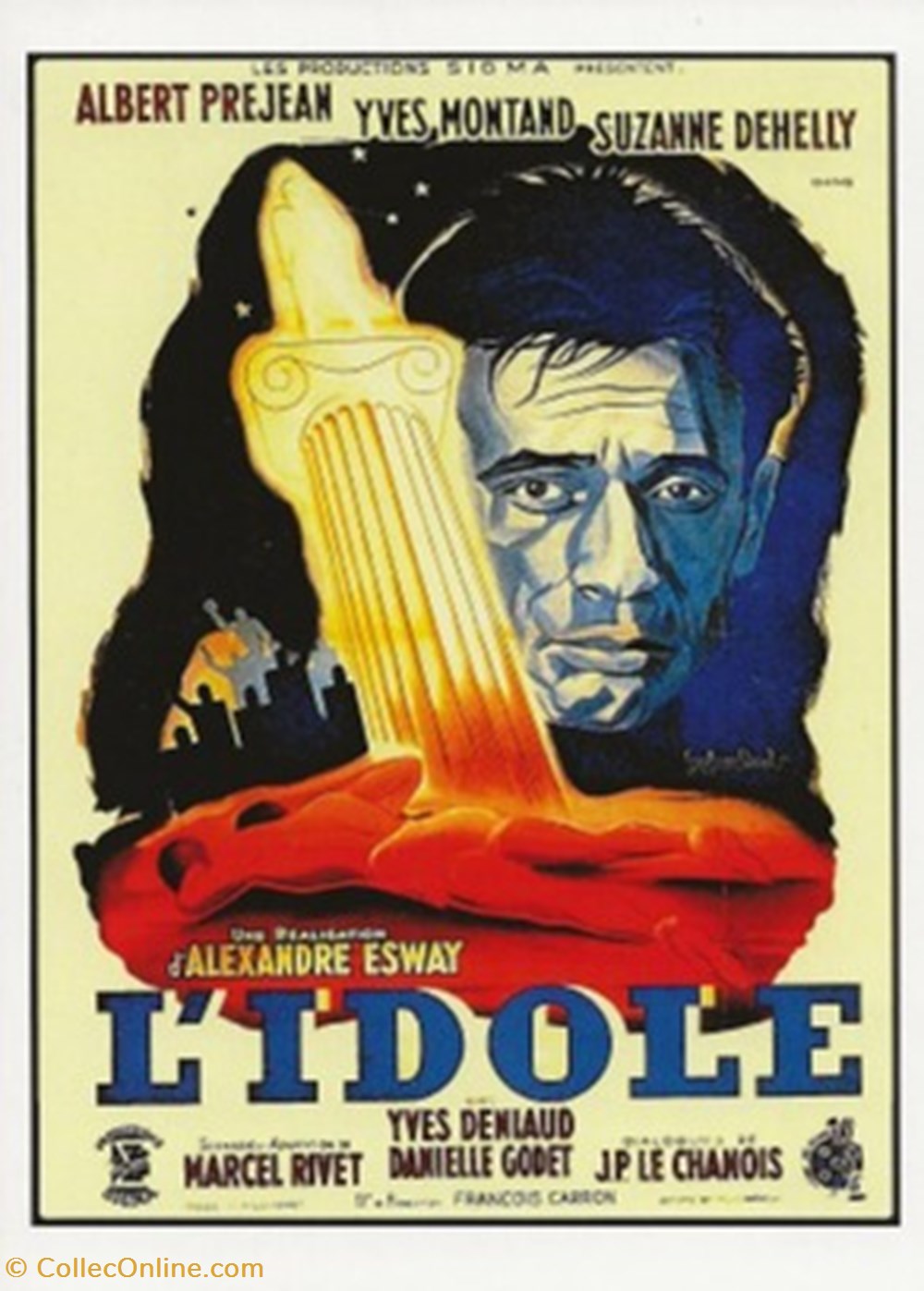 cartes postales autres l idole