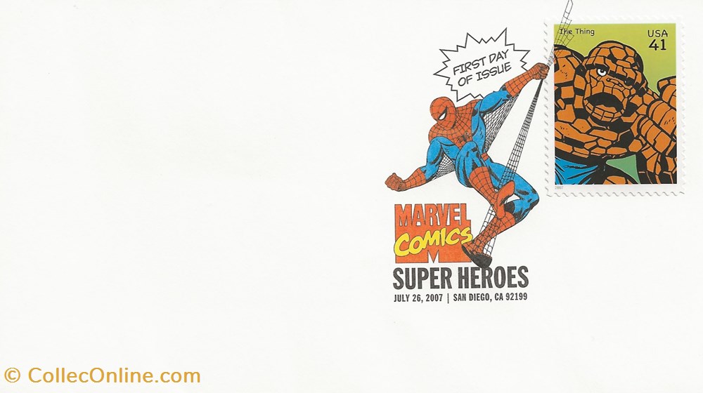 San Diégo (Etats-Unis) 2007 Marvel comics - Super heroes timbres san diego etats unis 2007 marvel comics super heroes