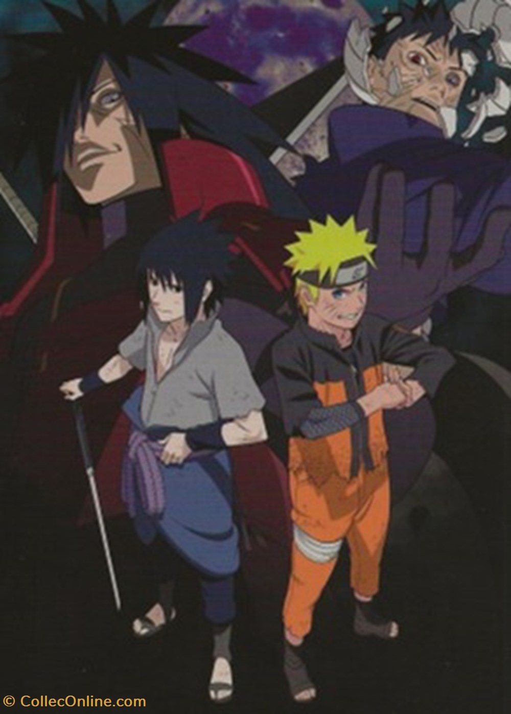 Naruto shippuden cartes postales bande dessinee naruto shippuden