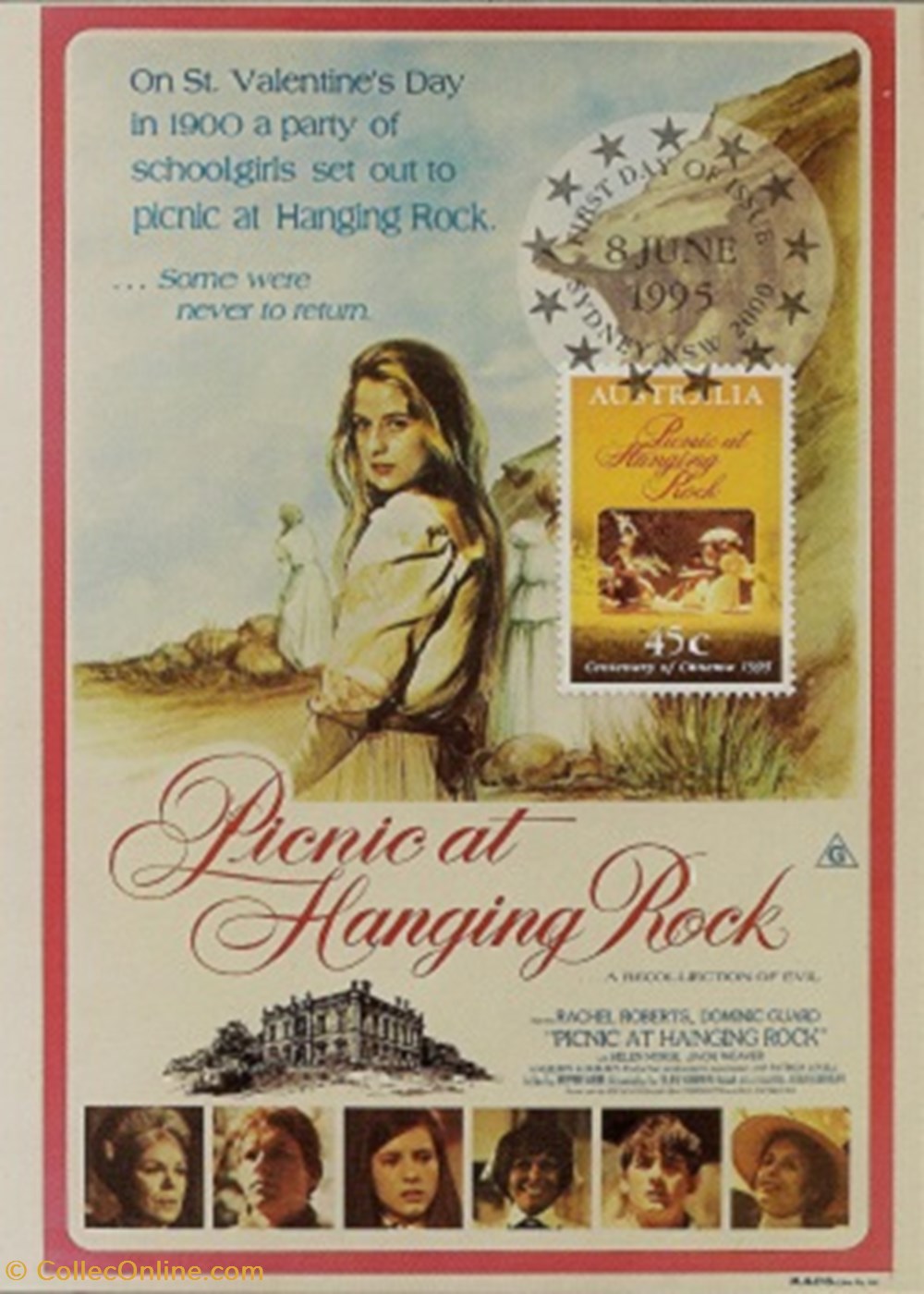 Picnic at Hanging Rock cartes postales autres picnic at hanging rock