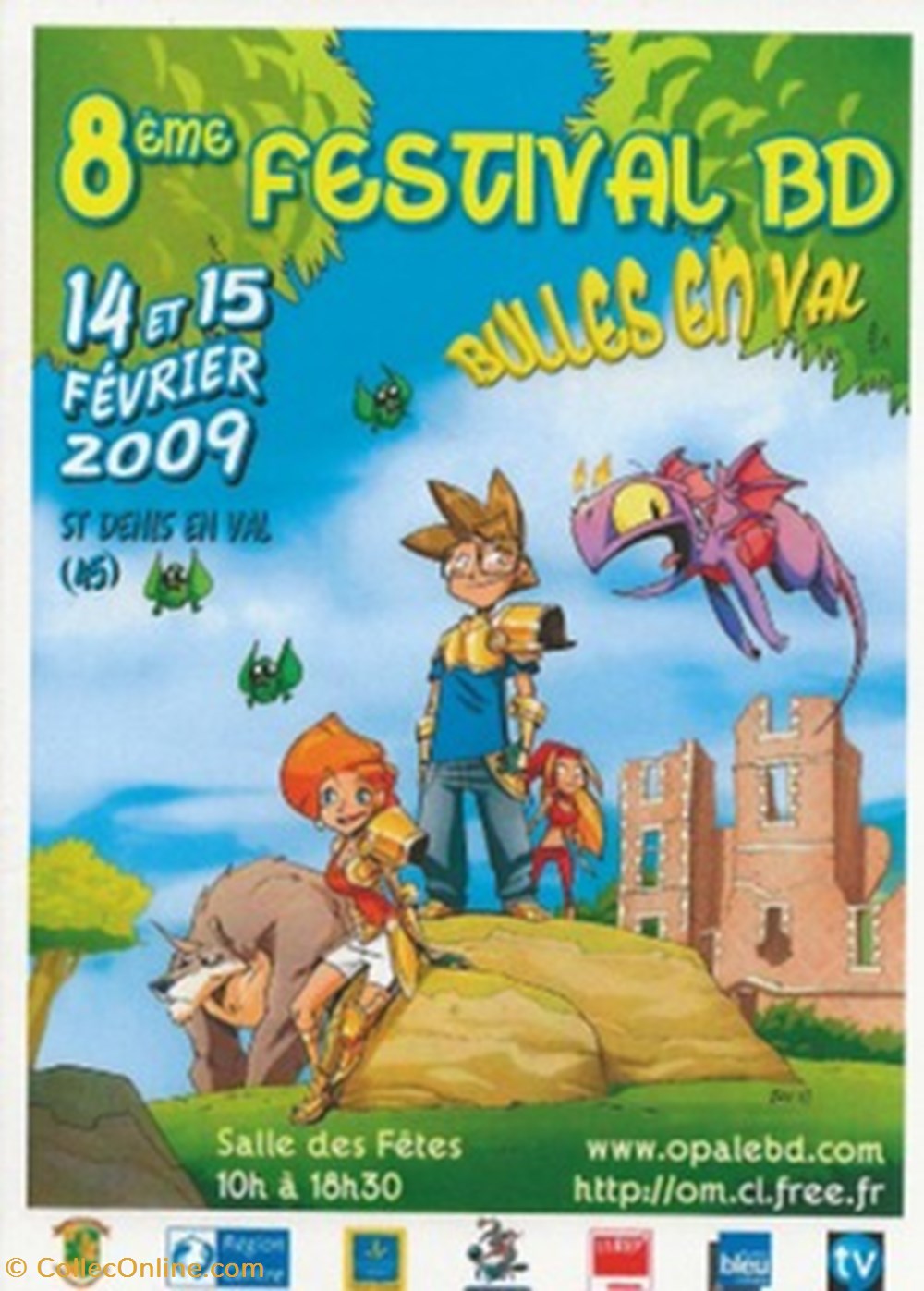 ZZ Saint-Denis-en-Val (45) 2009 cartes postales bande dessinee zz saint denis en val 45 2009