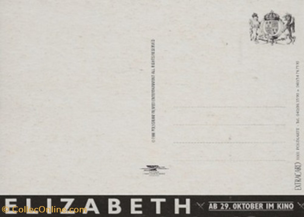 Elizabeth 2 cartes postales autres elizabeth