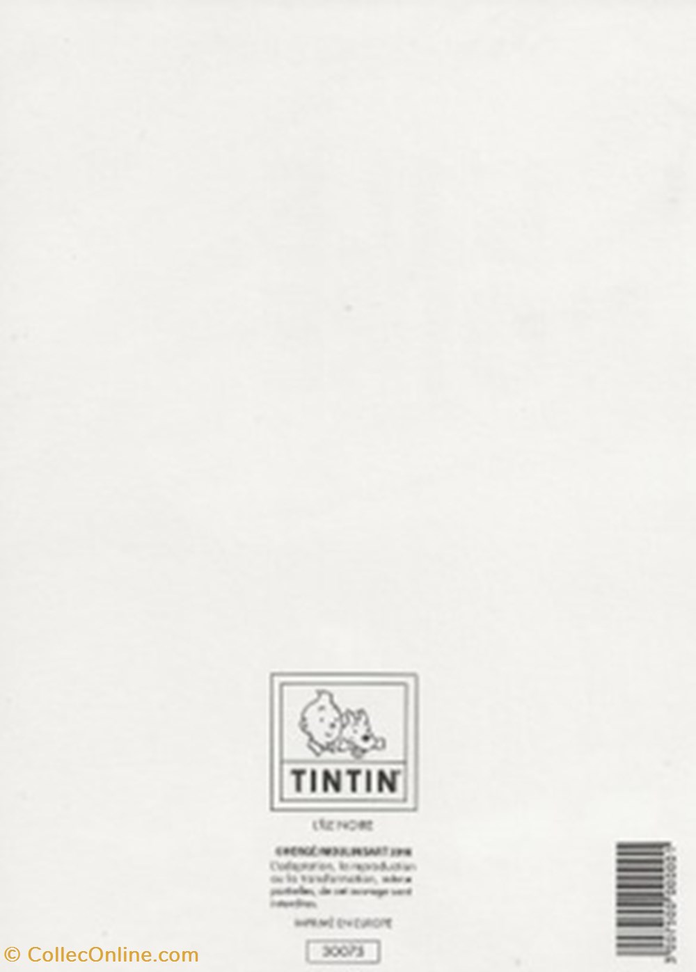 Tintin cartes postales bande dessinee tintin