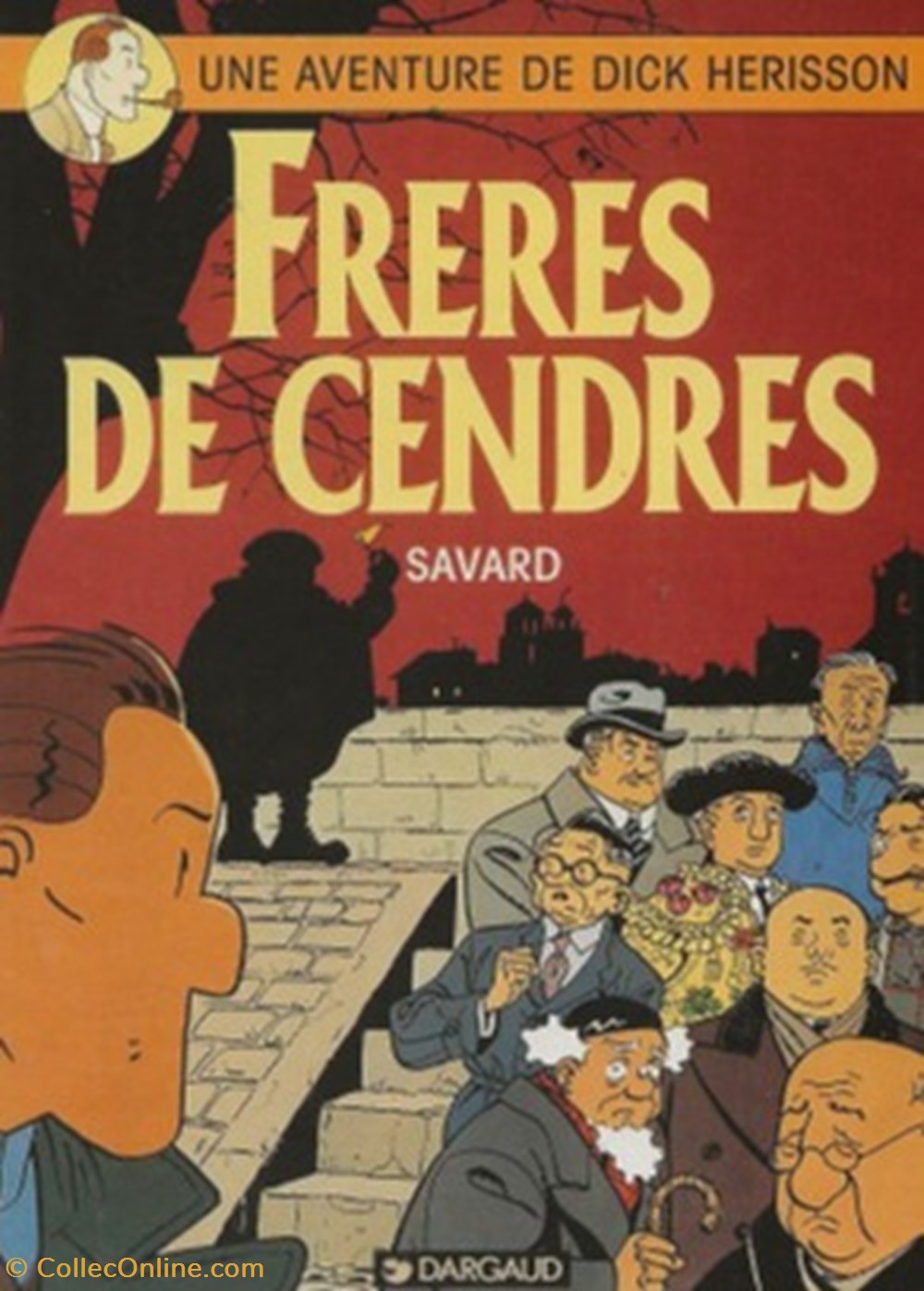 cartes postales bande dessinee dick herisson