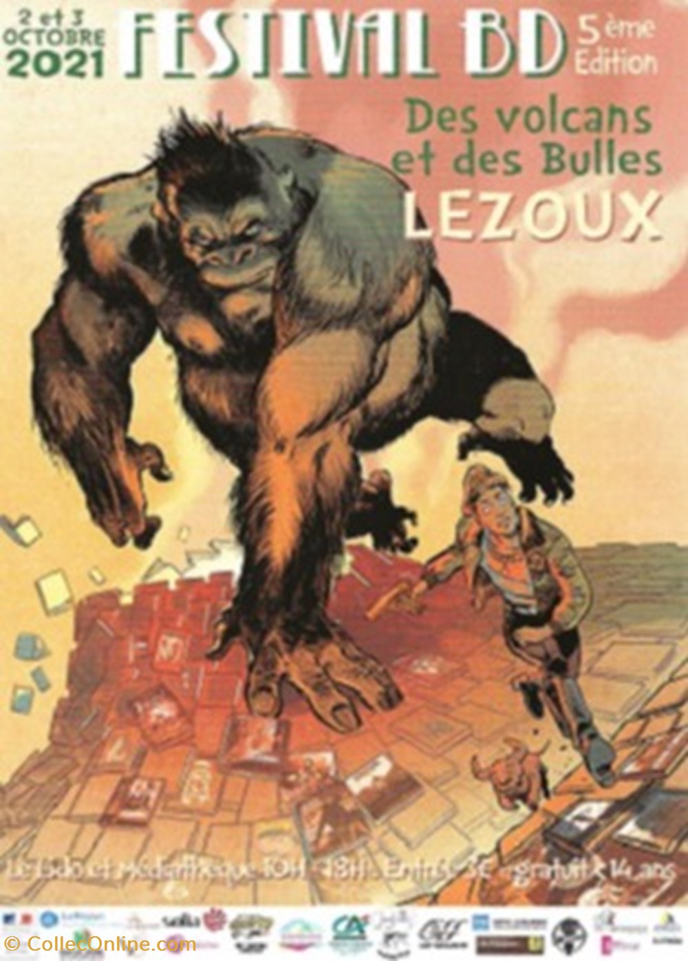 Lezoux (63) 2021 cartes postales bande dessinee lezoux 63 2021