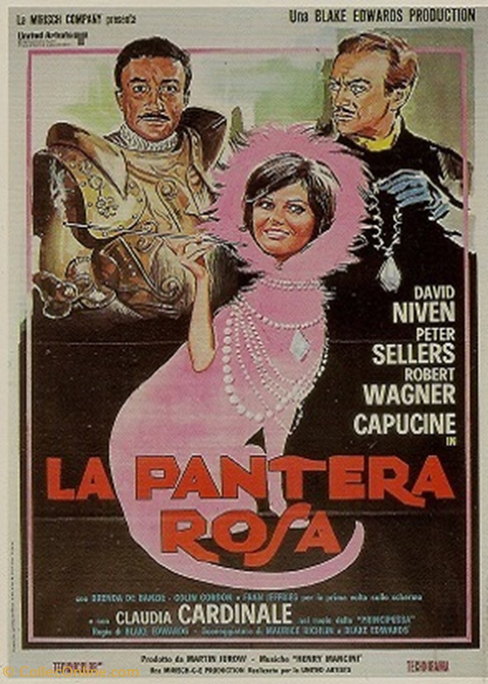 La pantera rosa cartes postales autres la pantera rosa