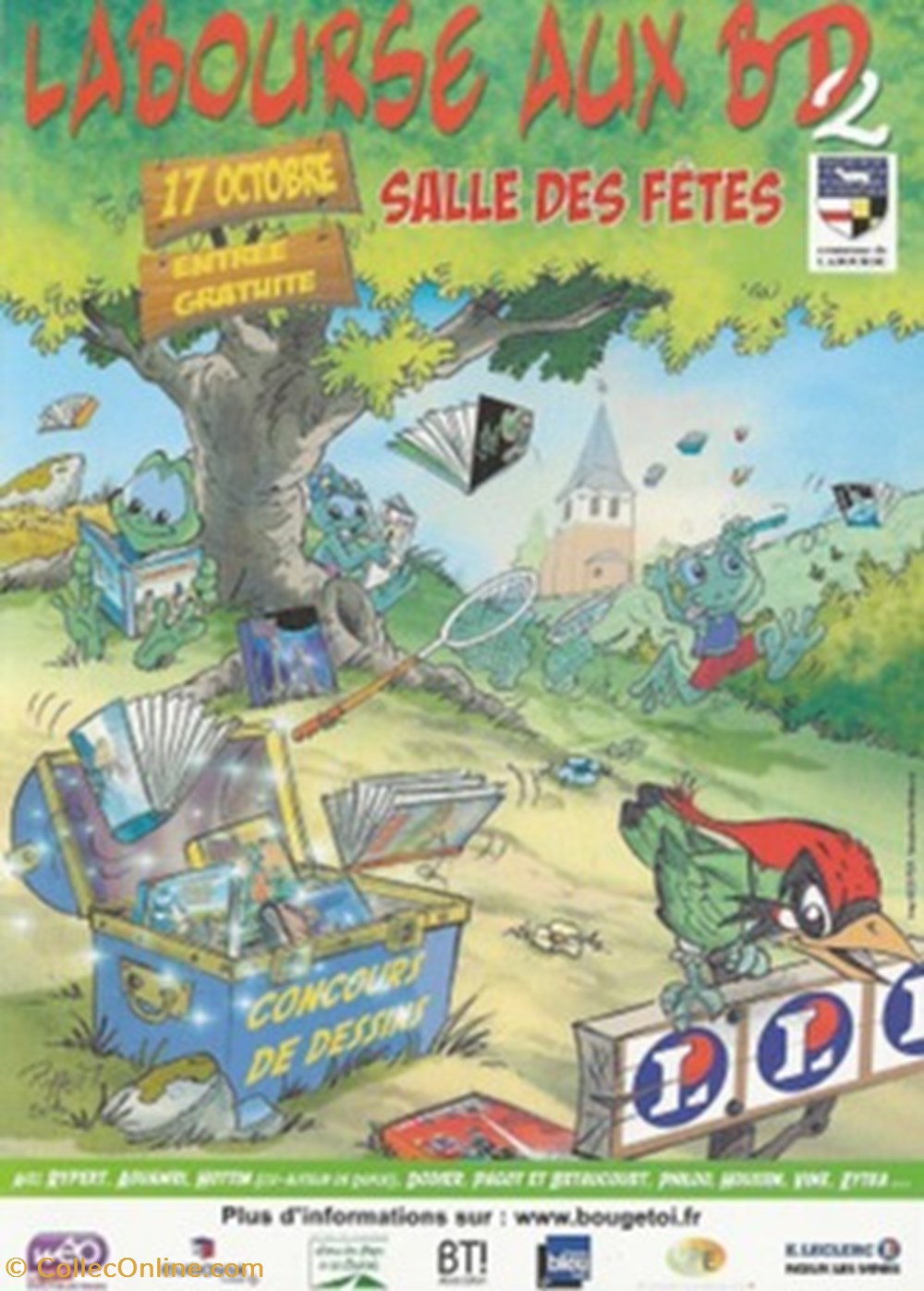 Labourse (62) 2010 cartes postales bande dessinee labourse 62 2010