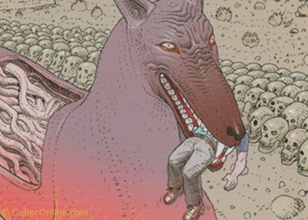 Moebius cartes postales bande dessinee moebius